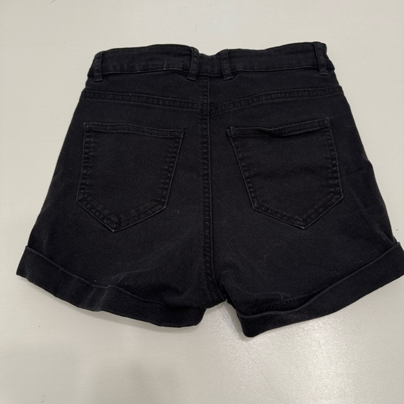 H&M black jean short size 4 - Picture 4 of 6
